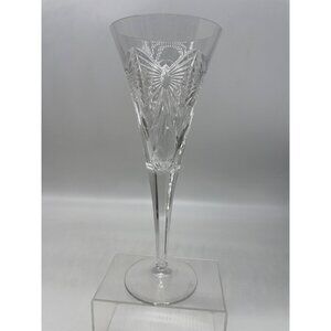 Waterford Millennial Health Crystal Champagne Flute 2000 Limited Edition Elegant